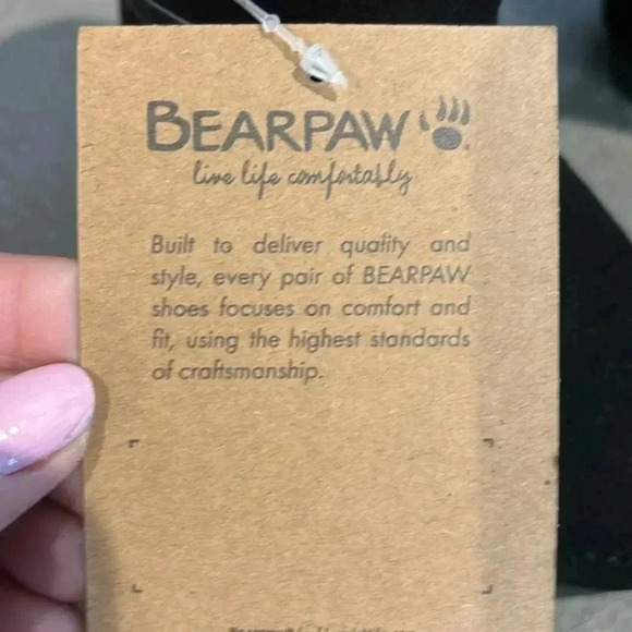 BEARPAW Rosaline Toddler Suede, sheepskin & Wool blend lined booties - 9 - Picture 8 of 15